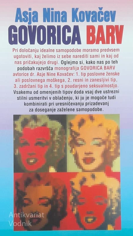 GOVORICA BARV, Asja Nina Kovačev