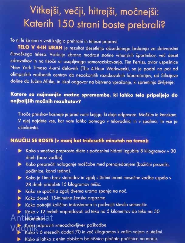 TELO V 4-IH URAH, Timothy Ferris