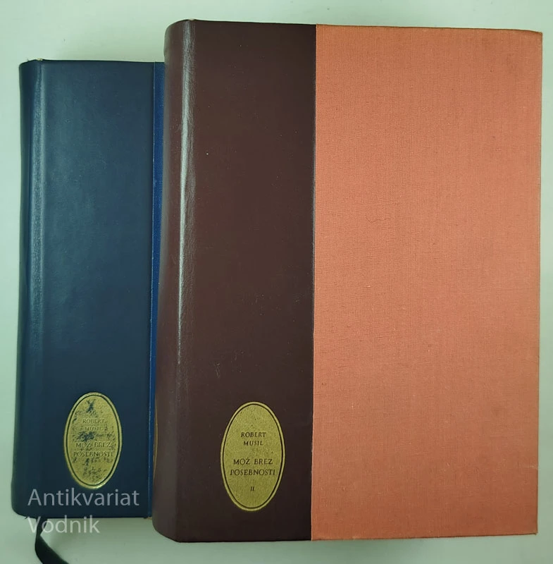 MOŽ BREZ POSEBNOSTI, Robert Musil (1 in 2 knjiga)