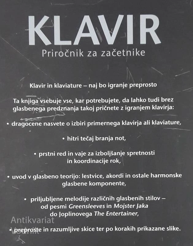 KLAVIR Priročnik za začetnike Nick Freeth