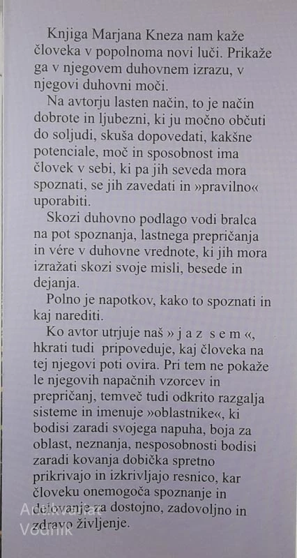 OD PEKLA DO NEBES JE SAMO EN KORAK, Marjan Knez