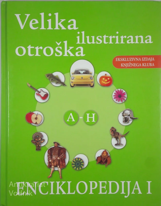 VELIKA ILUSTRIRANA OTROŠKA ENCIKOPEDIJA, 4 deli