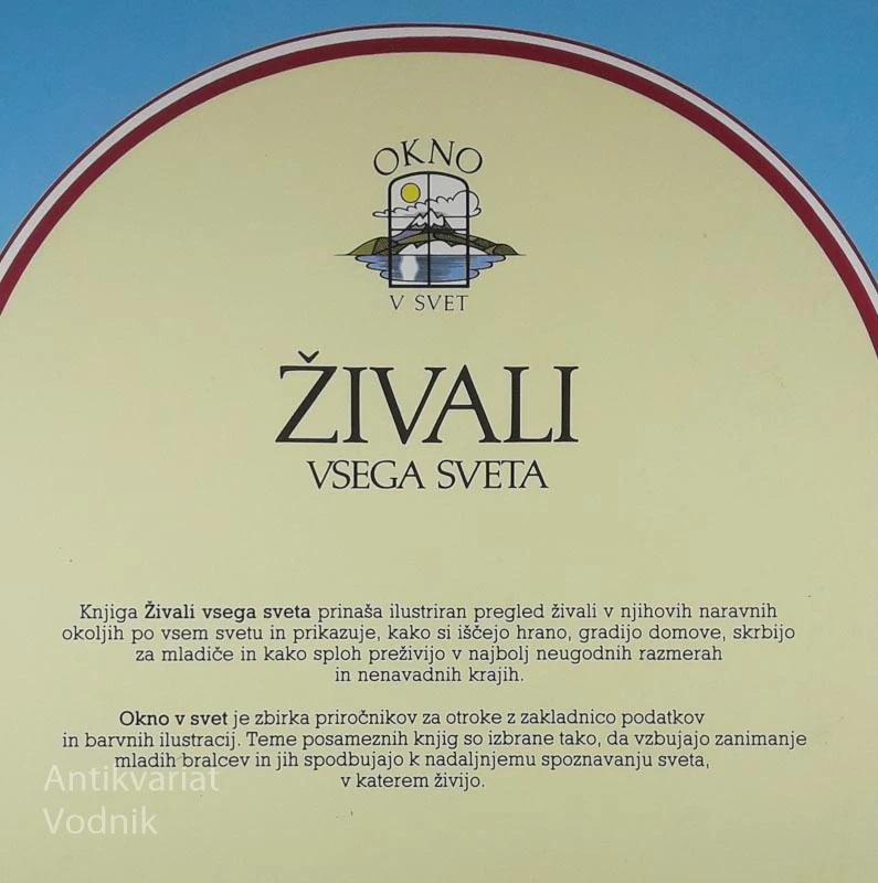 ŽIVALI VSEGA SVETA
