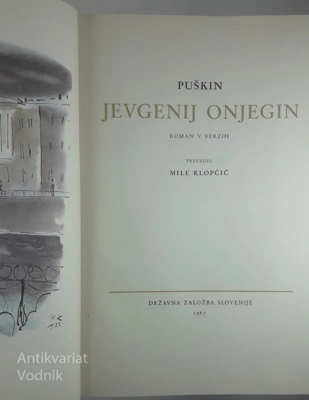 EVGENIJ ONJEGIN, Puškin