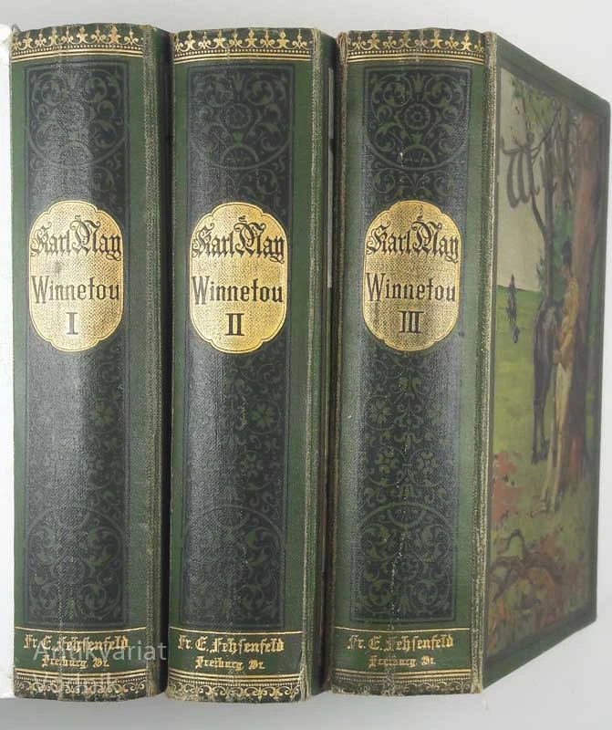 WINNETON, Karl May I., II., III. deli