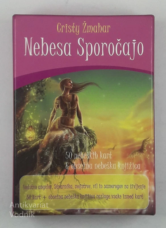 NEBESA SPOROČAJO (TAROT KARTE Z NAVODILI), Cristy Žmahar
