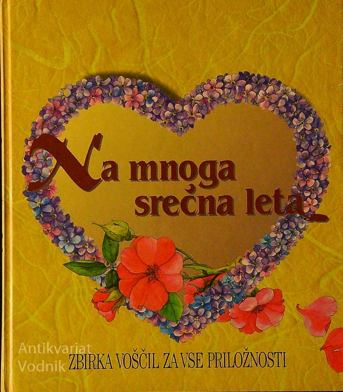 NA MNOGA SREČNA LETA; ZBIRKA VOŠČIL ZA VSE PRILOŽNOSTI