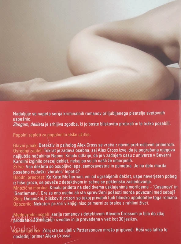 ZBOGOM, DEKLETA, James Patterson