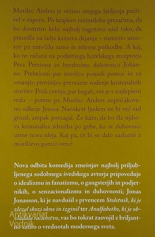 MORILEC, KI JE HOTEL V NEBESA, Jonas Jonasson