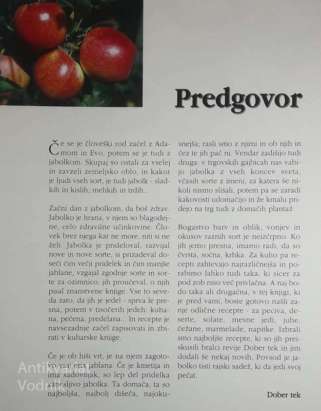 JABOLKA NA 100 NAČINOV, več avtorjev