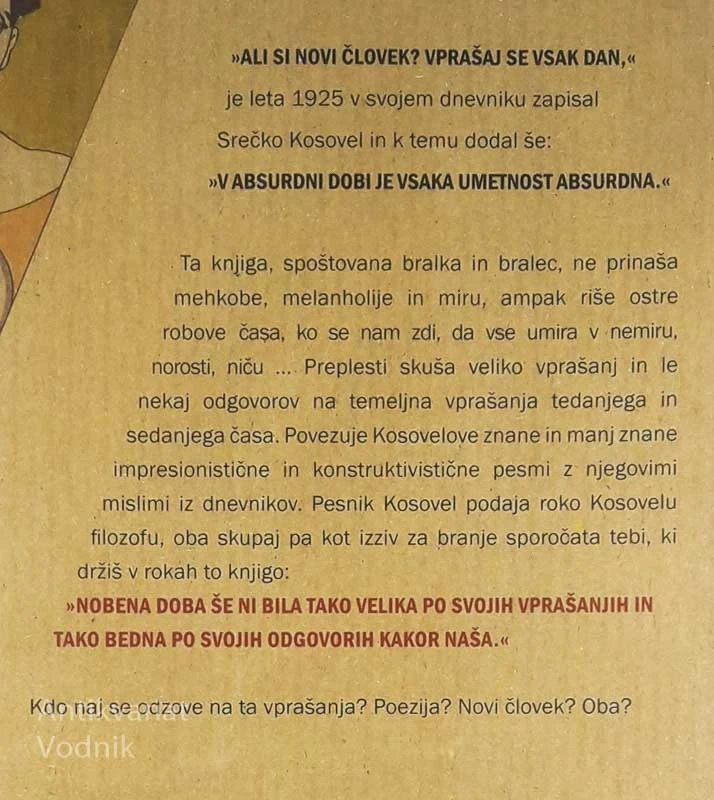 BARŽ = KONS; BESEDE V PROSTORU, Srečko Kosovel