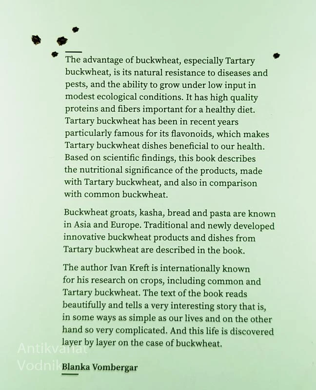 BITTER SEED TARTARY BUCKWHEAT, Ivan Kreft