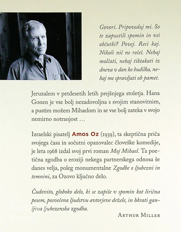 MOJ MIHAEL, Amos Oz