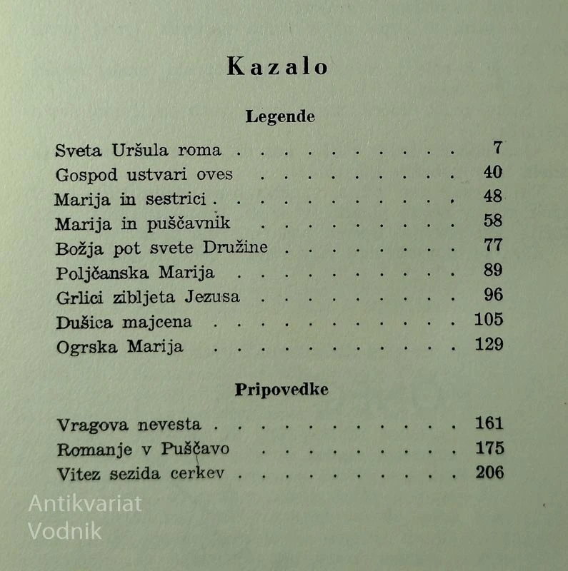 POHORSKE LEGENDE, Jože Tomažič