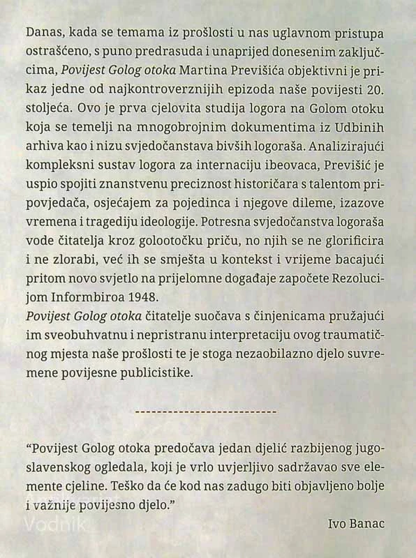 POVIJEST GOLOG OTOKA, Martin Previšić