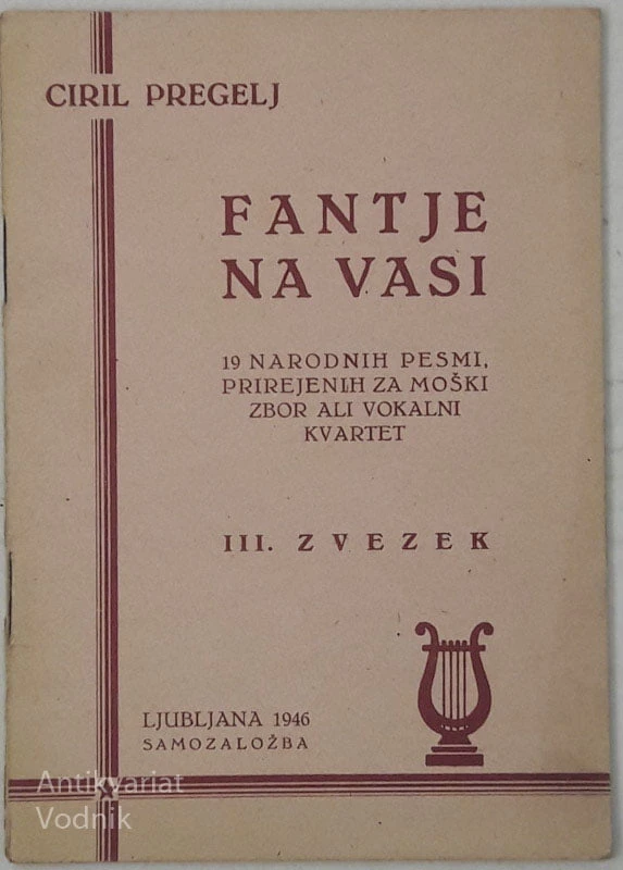 FANTJE NA VASI III. zvezek Ciril Pregelj