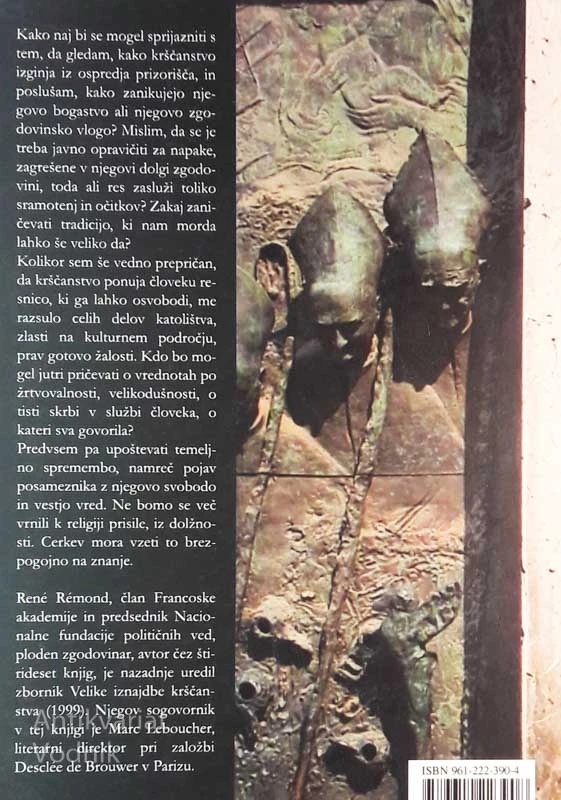 KRŠČANSTVO NA ZATOŽNI KLOPI, Rene Remond