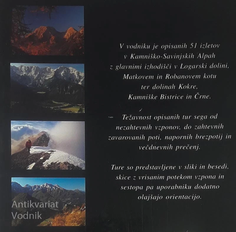 KAMNIŠKO-SAVINJSKE ALPE, Andrej Stritar