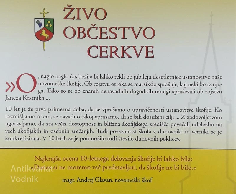 ŽIVO OBČESTVO CERKVE, več avtorjev