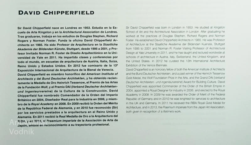 DAVID CHIPPERFIELD; 2006 2014