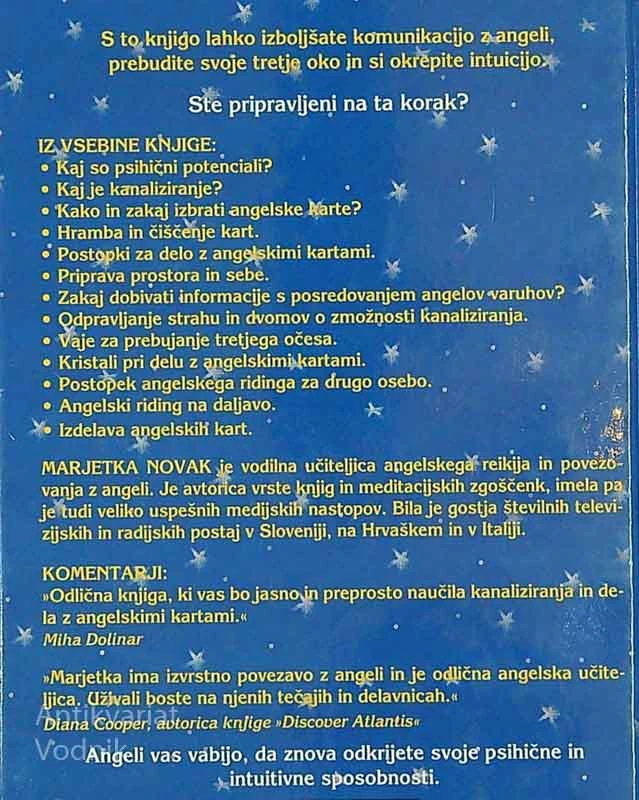 KANALIZIRANJE IN UPORABA ANGELSKIH KART, Marjetka Novak