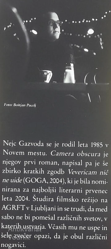 CAMERA OBSCURA, Nejc Gazvoda