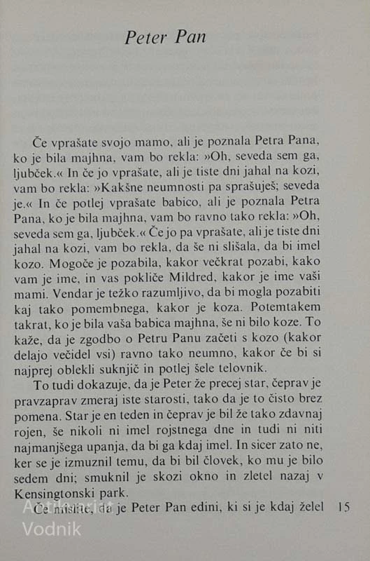 PETER PAN James M. Barrie Ilustr. Marlenka Stupica
