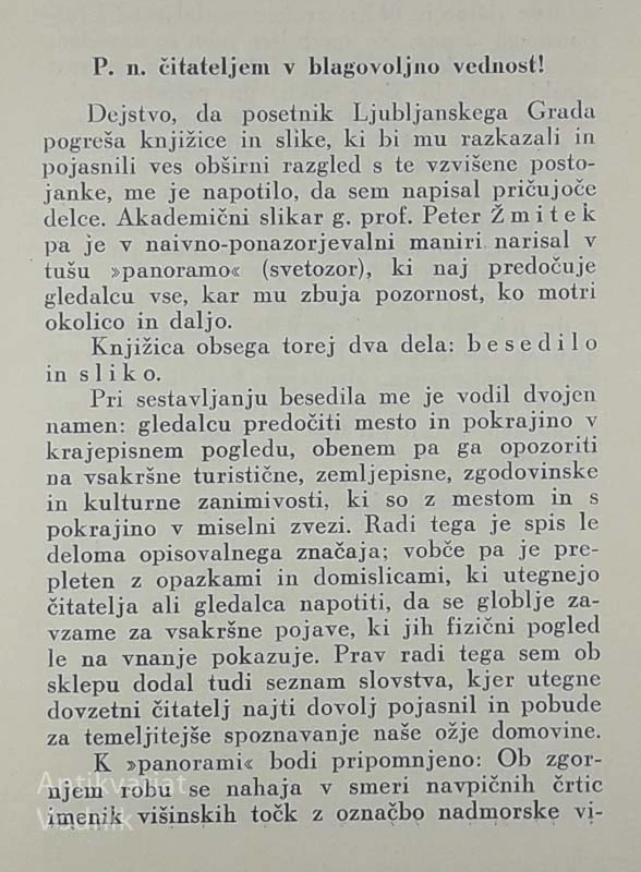 RAZGLEDI Z LJUBLJANSKEGA GRADU, Wester – Žmitek