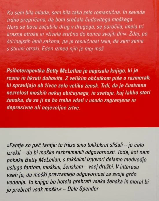 NA POMOČ! MOJ MOŠKI JE FANTEK, Betty McLellan