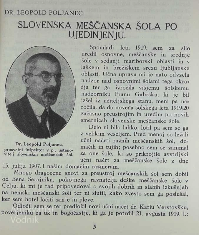 NAŠA MEŠČANSKA ŠOLA, več avtorjev