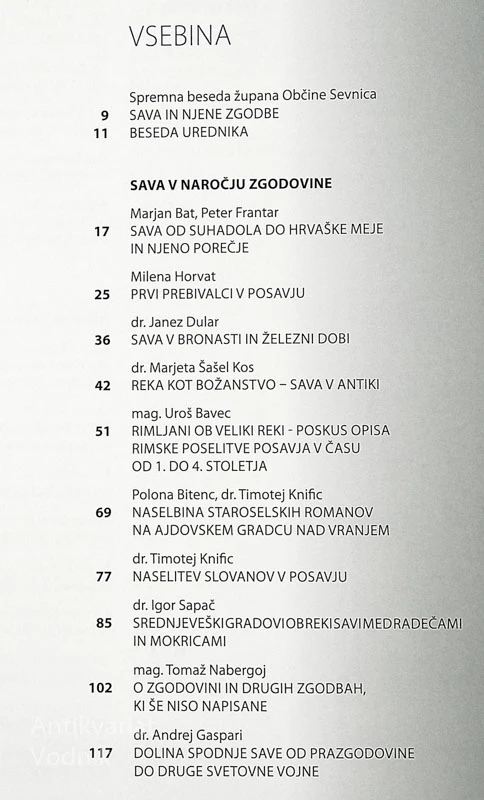 UKROČENA LEPOTICA; SAVA IN NJENE ZGODBE, več avtorjev