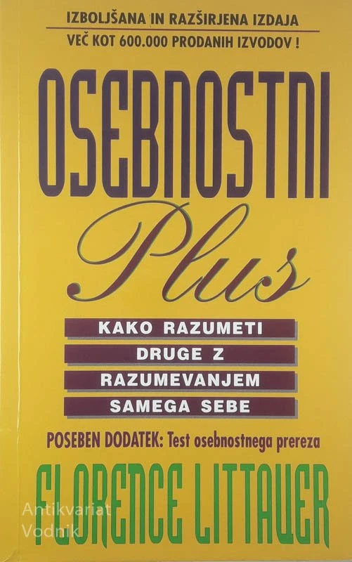 OSEBNOSTNI PLUS, Florence Littauer