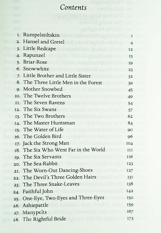 THE BROTHERS GRIMM; SELECTED TALES