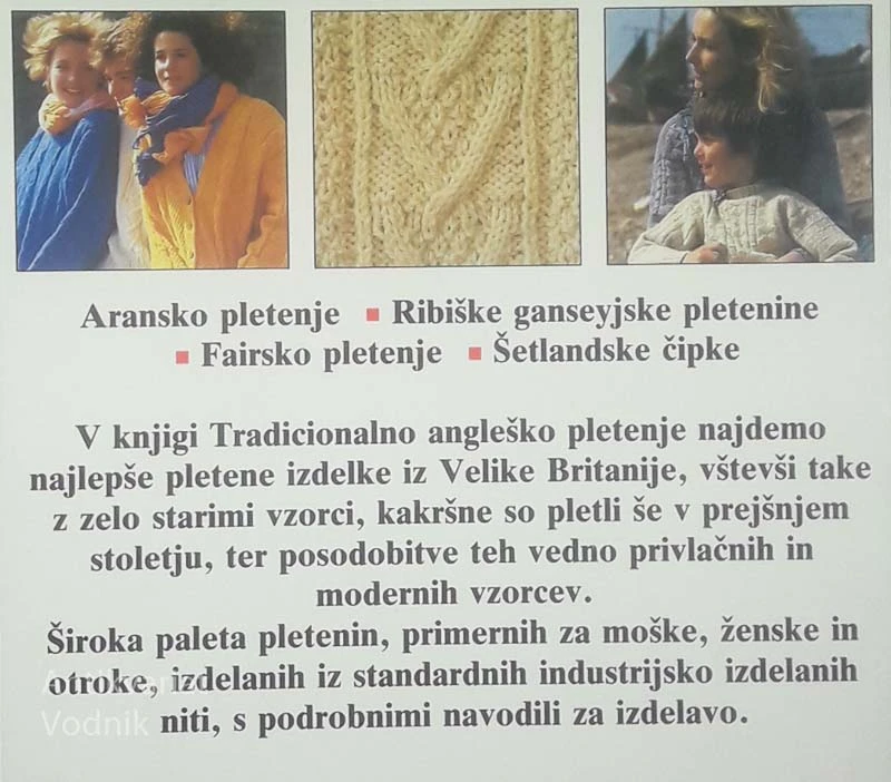 TRADICIONALNO ANGLEŠKO PLETENJE, Madeline Weston