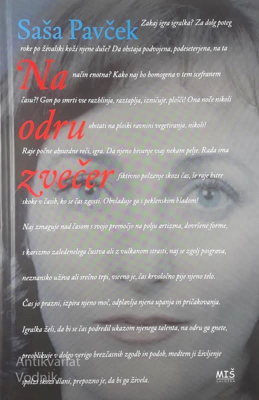 NA ODRU ZVEČER, Saša Pavček