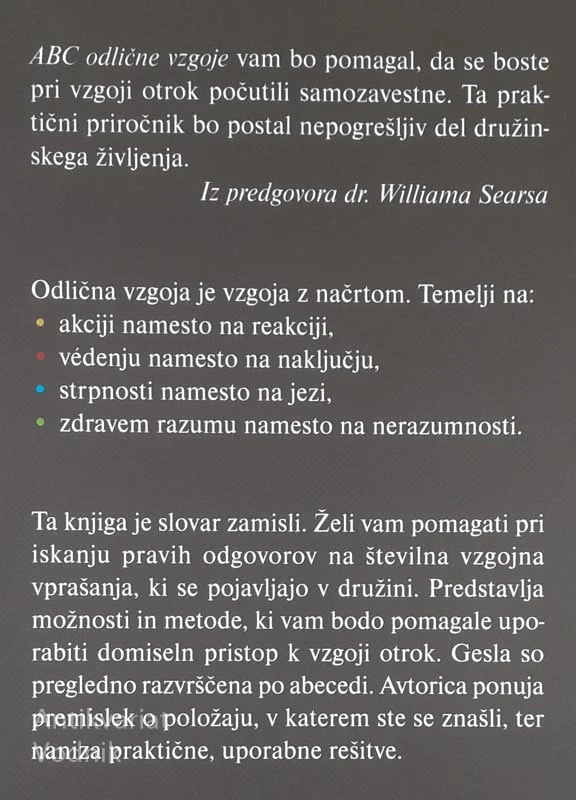 ABC ODLIČNE VZGOJE, Elizabeth Pantley