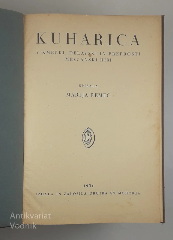 KUHARICA, Marija Remec