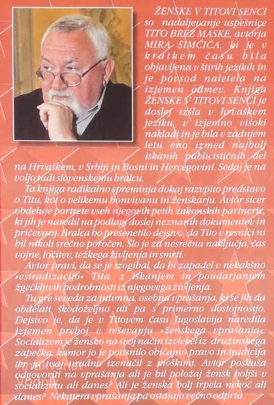 ŽENSKE V TITOVI SENCI, Miro Simčič