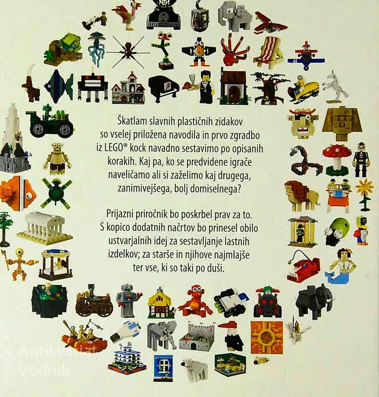LEGO IGRALNICA; IDEJE, S KATERIMI LAHKO OŽIVIŠ SVOJE KOCKE, Daniel Lipkowitz