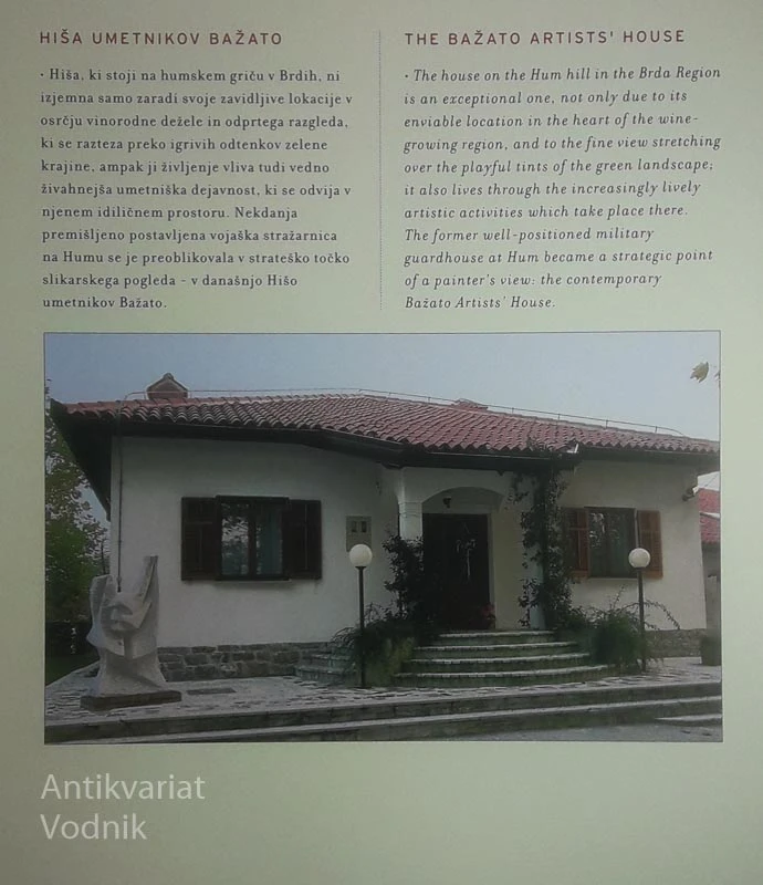 HIŠA UMETNIKOV BOŽATO / THE BOŽATO ARTISTS’ HOUSE