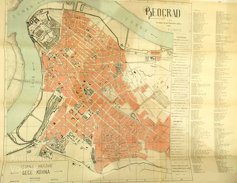 BEOGRAD 1:8.000
