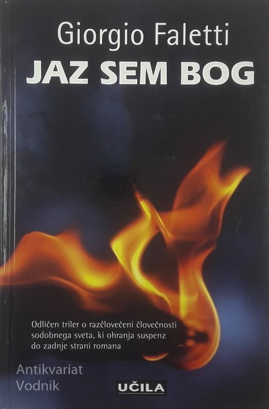 JAZ SEM BOG, Giorgio Faletti