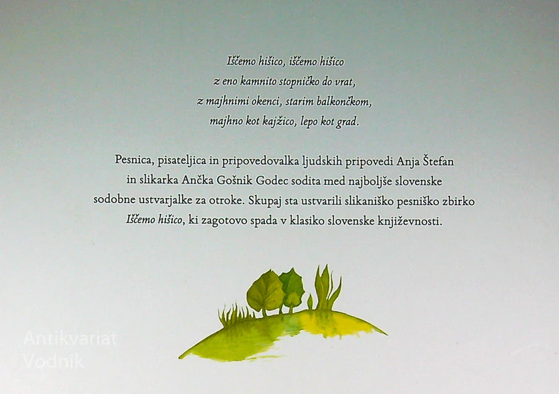 IŠČEM HIŠICO, Anja Štefan (ilustrirala Ančka Gošnik Godec)