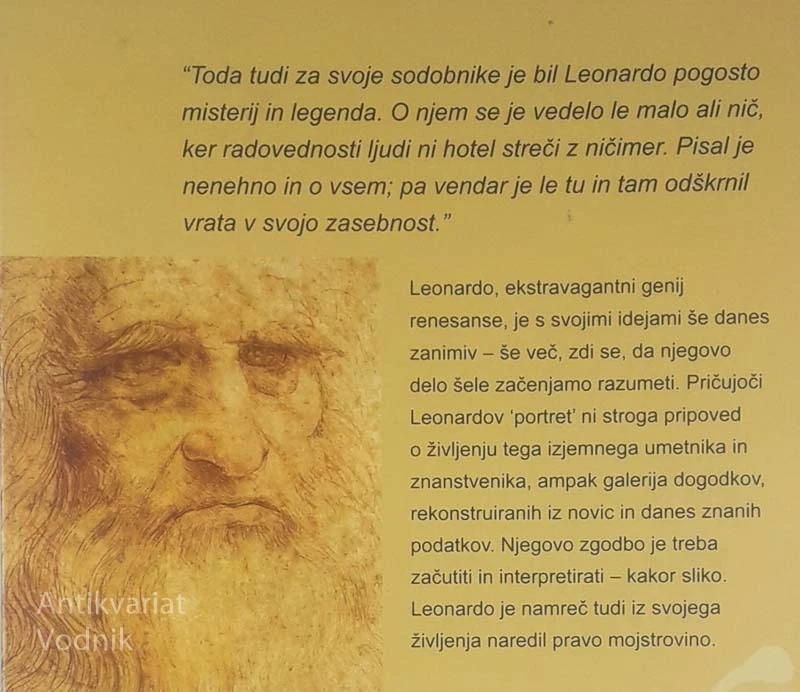 LEONARDO; PORTRET MOJSTRA, Bruno Nardini