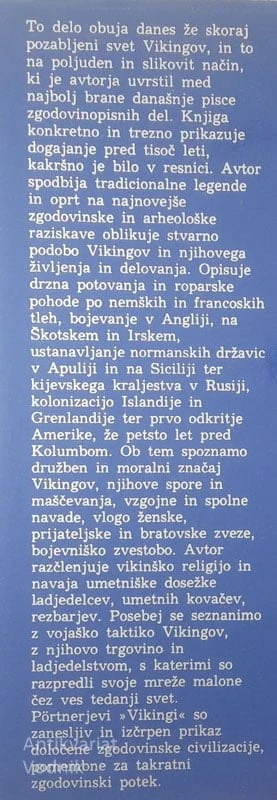 VIKINGI, Rudolf Pörtner