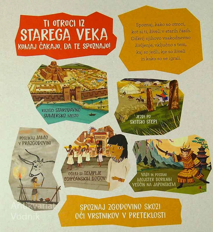 KAKO SMO ŽIVELI V STARIH ČASIH, Ben Hubbard (ilustiracije Christiane Engel)