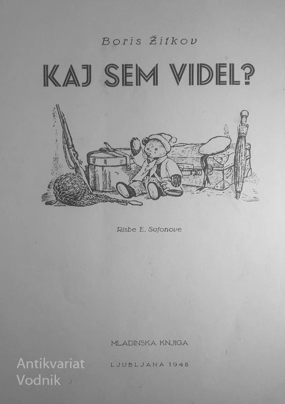 KAJ SEM VIDEL, Boris Žitkov