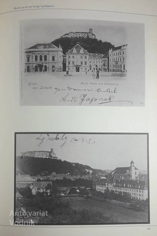 LJUBLJANA NA STARIH FOTOGRAFIJAH