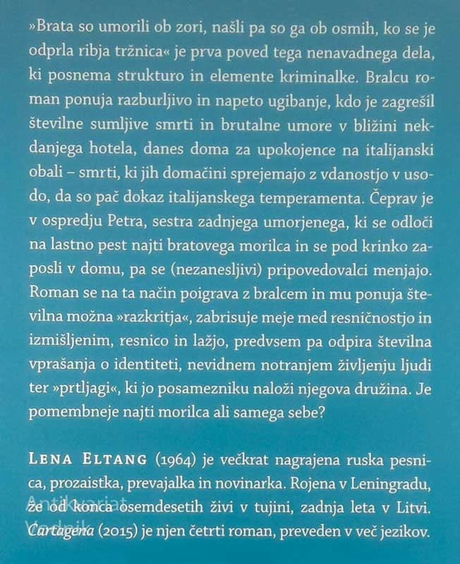 CARTAGENA, Lena Eltang