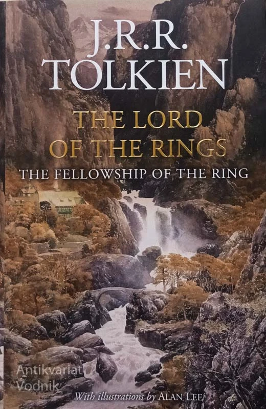 The Hobbit & The Lord of the Rings Boxed Set: Illustrated edition, J. R. R. Tolkien (4 knjige)